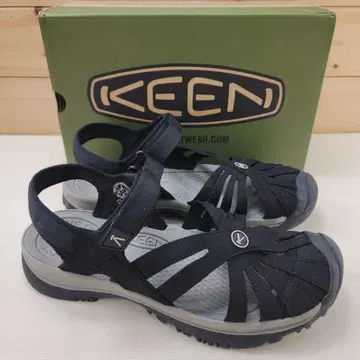킨 로즈 샌들 블랙 25cm