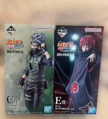 제일복권 NARUTO 돌풍전 피규어 C상 카카시 E상 사소리
