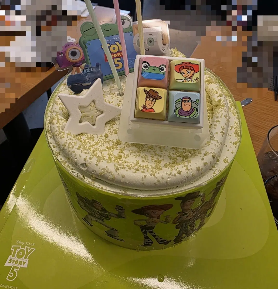토이스토리5 뚜레쥬르 콜라보 키캡(클리커) 팔아요.