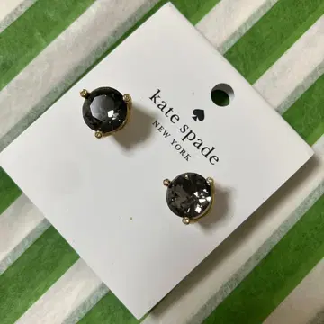 katespade NEW YORK 새상품 귀걸이 블랙 x 골드