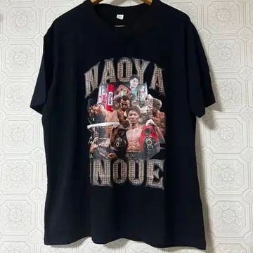 이노우에 나오야 티셔츠 블랙 2XL 복싱 격투기 WBC