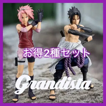 NARUTO 나루토 Grandista 하루노 사쿠라 우치하 사스케 피규어