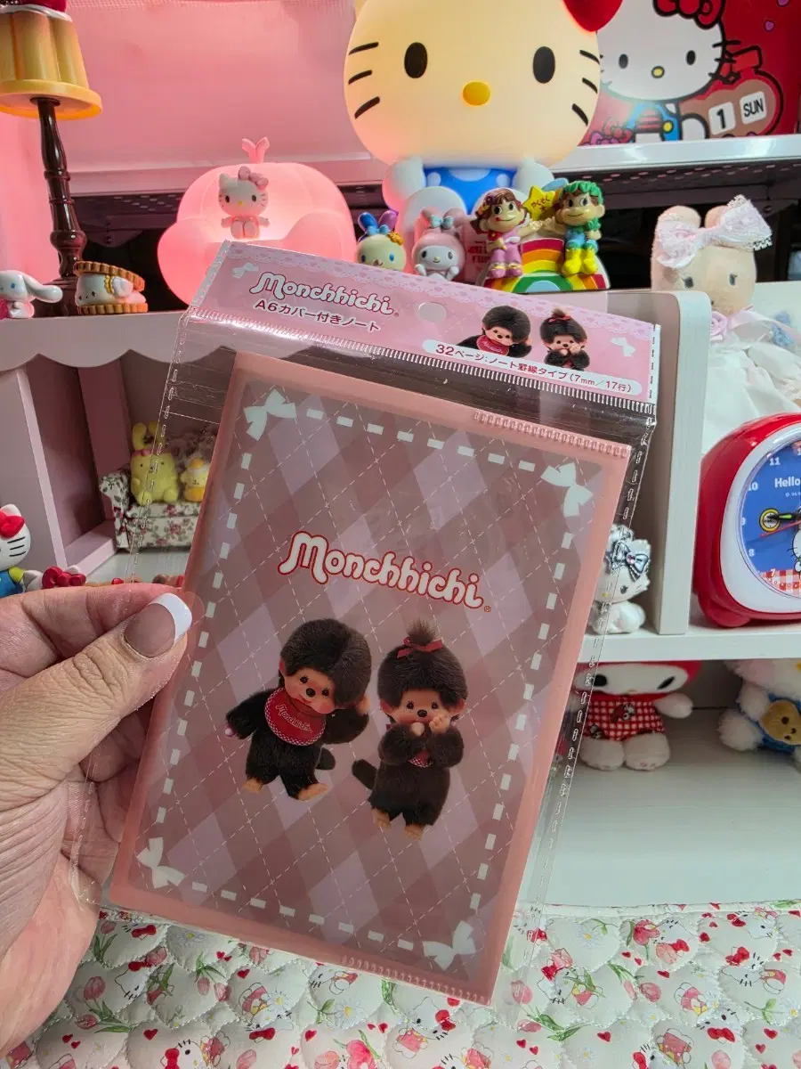 일본정품 몬치치 노트