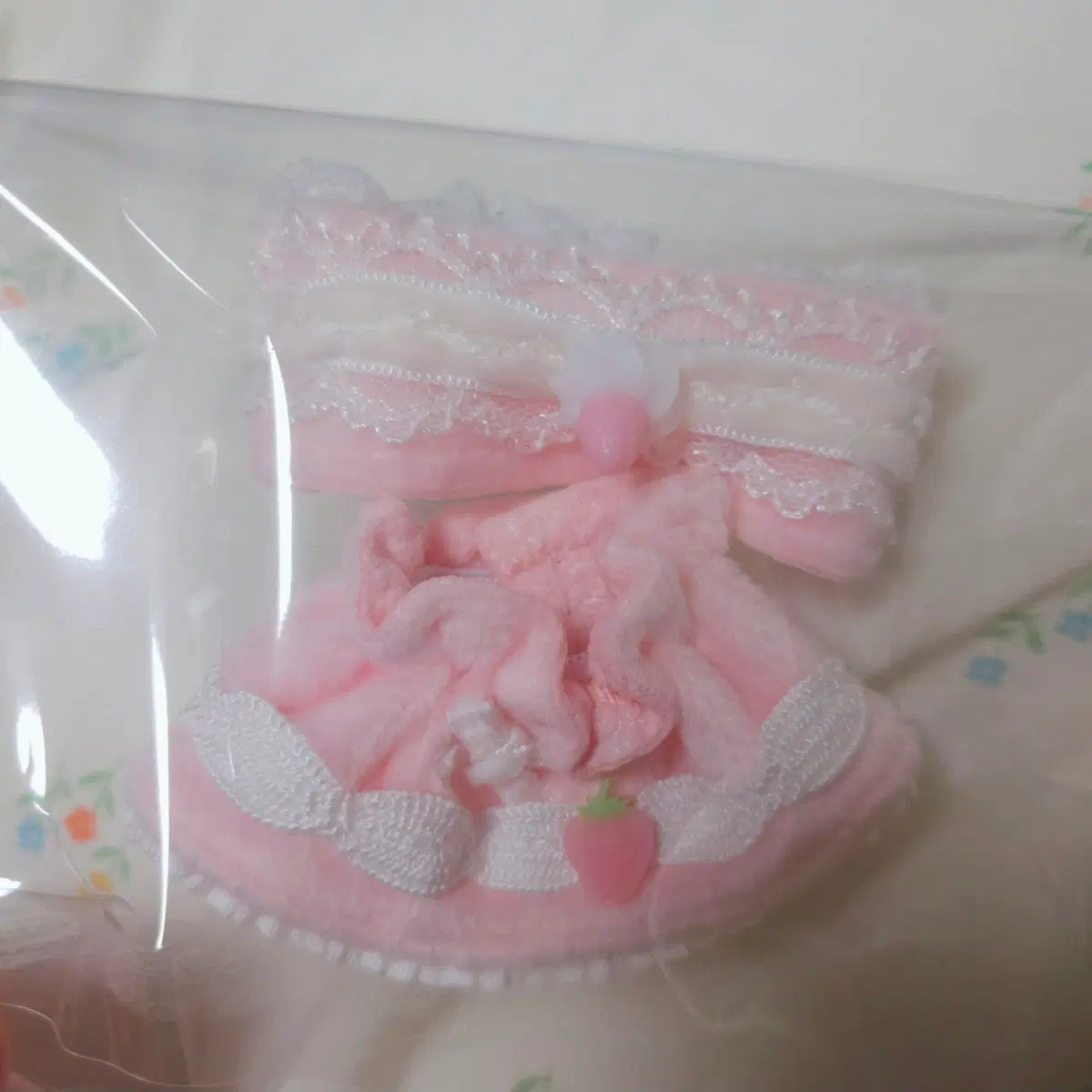 체리레시피 5cm 인형옷 핑크베리