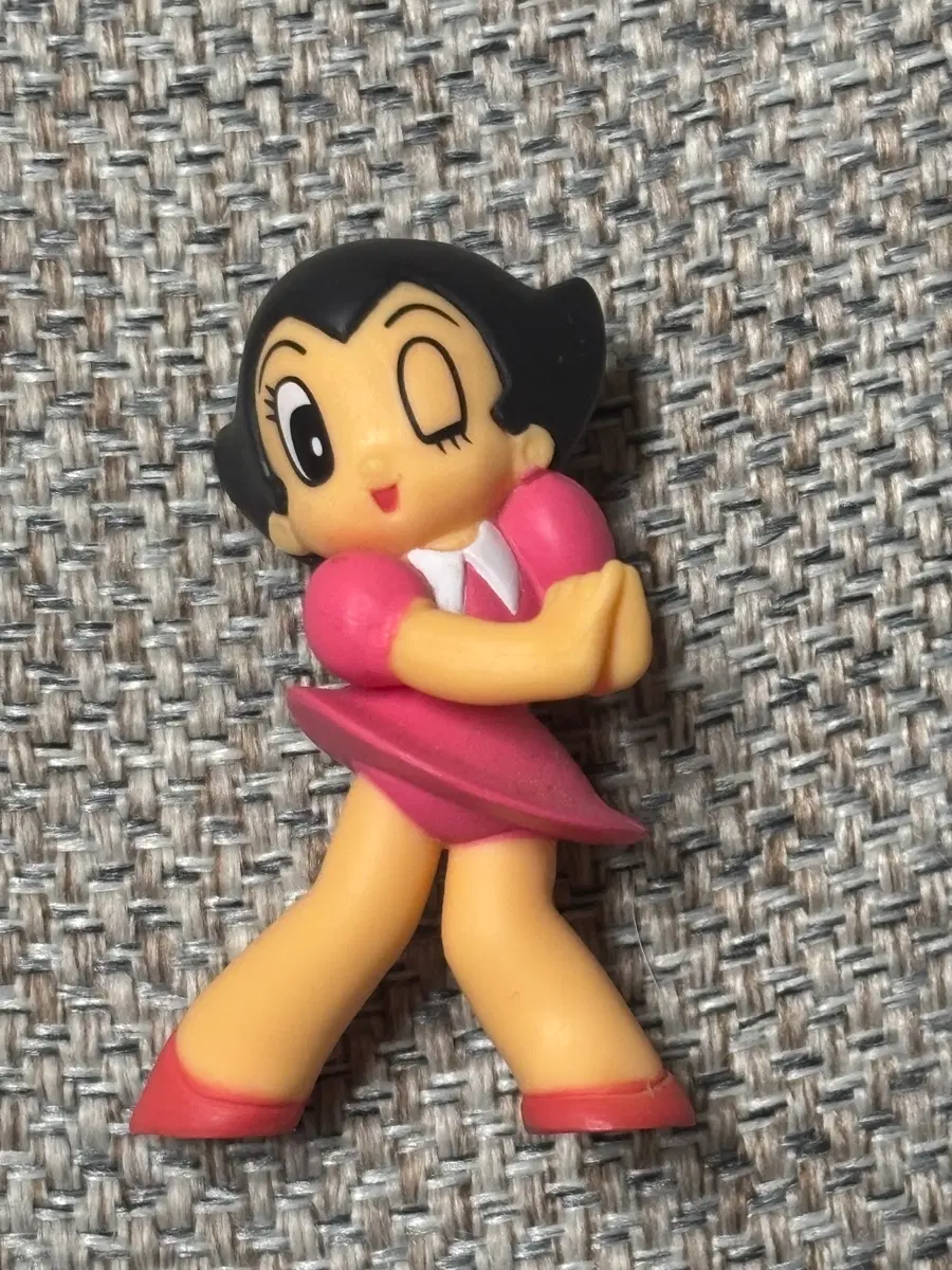 고전 데즈카 오사무 롯데리아 아톰 아롱 피규어 가챠 빈티지