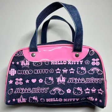 헬로키티 데님 미니백 핑크 당시 Y2K Hello Kitty