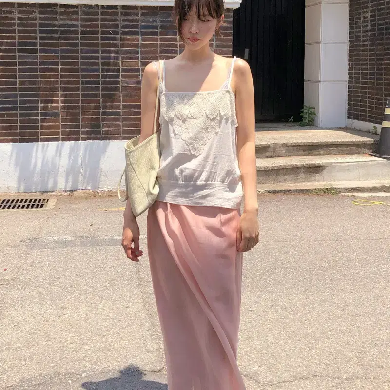 프롬비기닝 롱 스커트