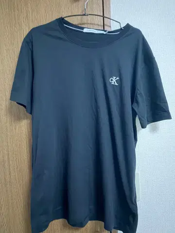 [미사용 새상품 택 포함] 캘빈클라인 진 블랙 T셔츠 XL