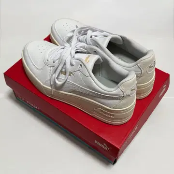 PUMA 스카이 웨지 HS 화이트 23.5cm 와타나베 쇼타
