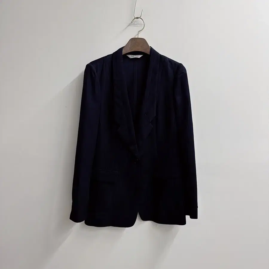 SJSJ 블랙 레이온코튼혼방 썸머 정장자켓