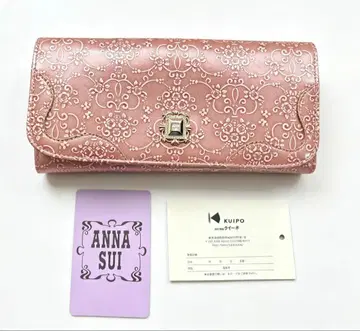 ANNA SUI 가마구치 장지갑 핑크 새상품급