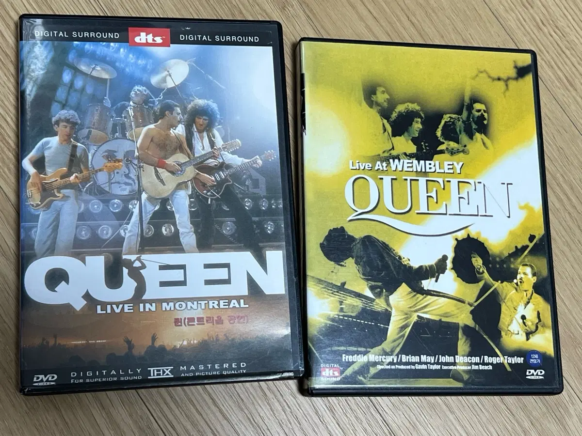 퀸 라이브 앳 웸블리 DVD / 퀸 라이브 인 몬트리올 DVD