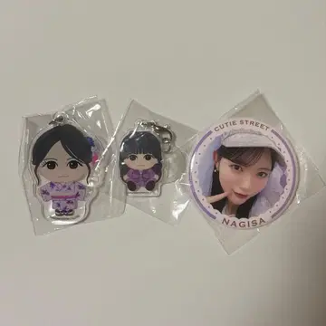 마나베 나기사 랜덤 캡슐 아크릴 마커 메지루시 참 캔뱃지