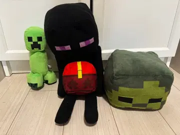 마인크래프트 봉제 인형 3종 세트