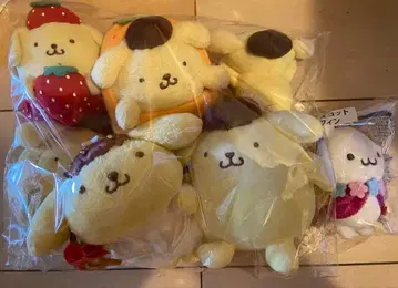 산리오 폼폼푸딩 머핀 봉제 인형 마스코트 모음