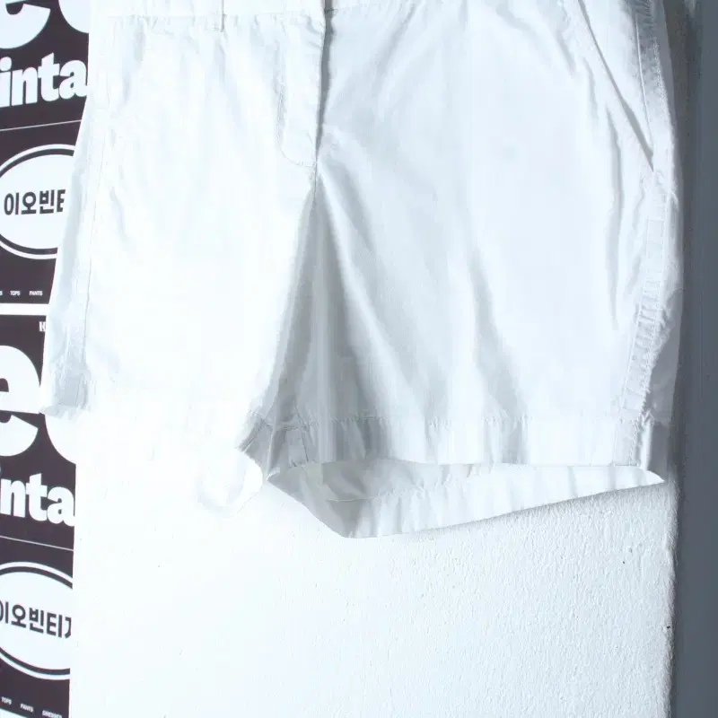 W(XL) 제이크루 반바지 팬츠 치노 무지 화이트-P10555