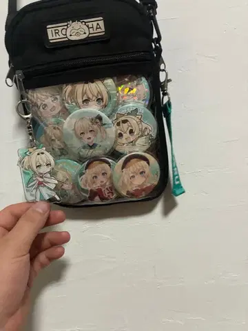 카자마 이로하 캔뱃지 이타백 세트