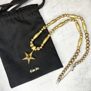 Calee JEWELRY BEAD NECKLACE 칼리 황동 x 실버
