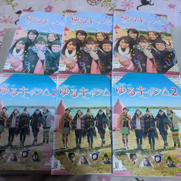 유루캠 시즌1 시즌2 DVD 전6권