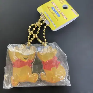 봉봉 드롭 커플 키 참 키링 푸우 통통