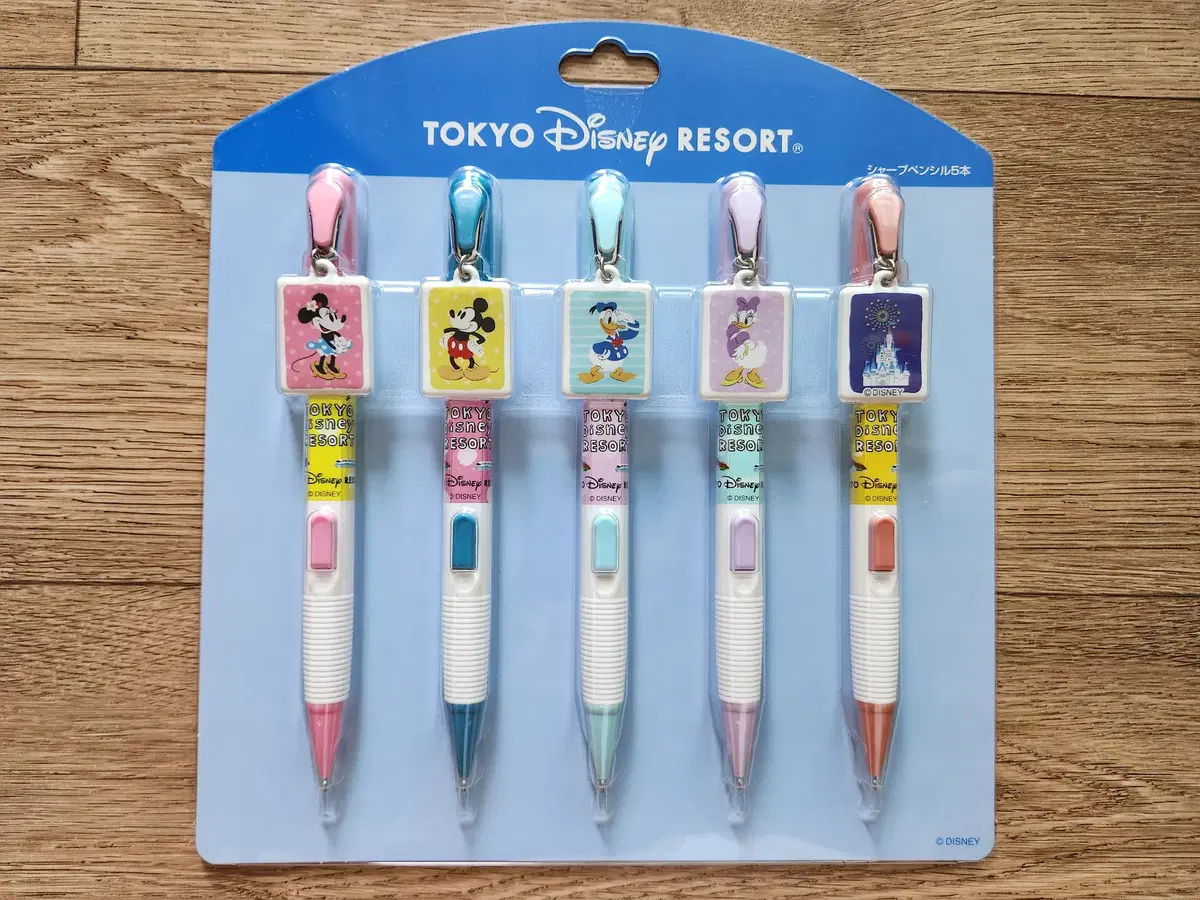도쿄 디즈니랜드 샤프 세트 (5개)