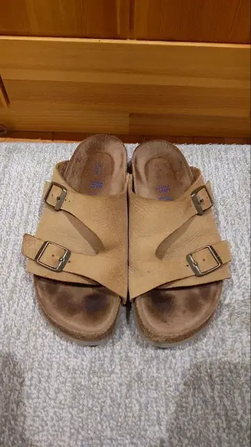 BIRKENSTOCK 샌들 취리히 토프 내로우 폭 35 사이즈