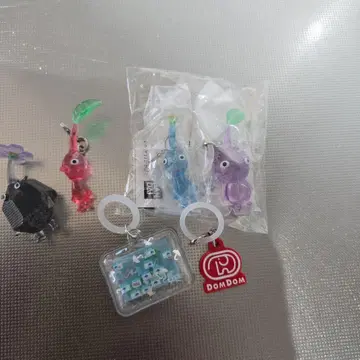 피크민 가챠가챠 키링 세트