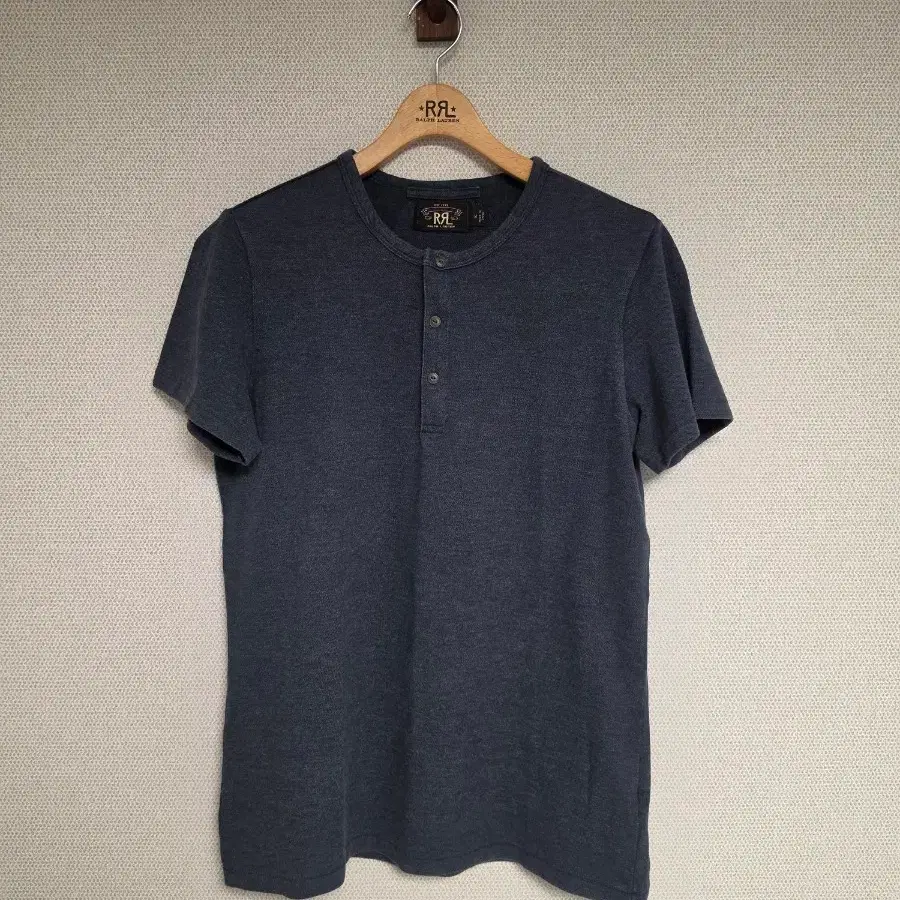 RRL 더블알엘 헨리넥 반팔 티셔츠 M