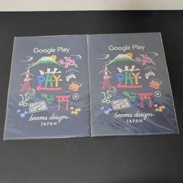 Google Play beams design 클리어 파일 2장 세트