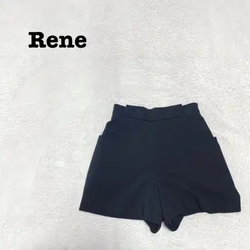 DE0762 [르네 Rene] 숏팬츠 [34] 큐롯 사이드 지퍼