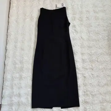새상품 ZARA 자라 슬리브리스 롱 원피스 I라인 슬릿 미디