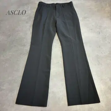 ASCLO 부츠컷 슬랙스 그레이 M 모드 Y2K