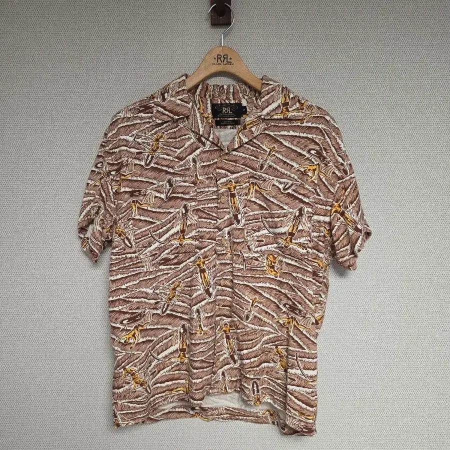 RRL 더블알엘 90S 서핑 캠프 셔츠 L