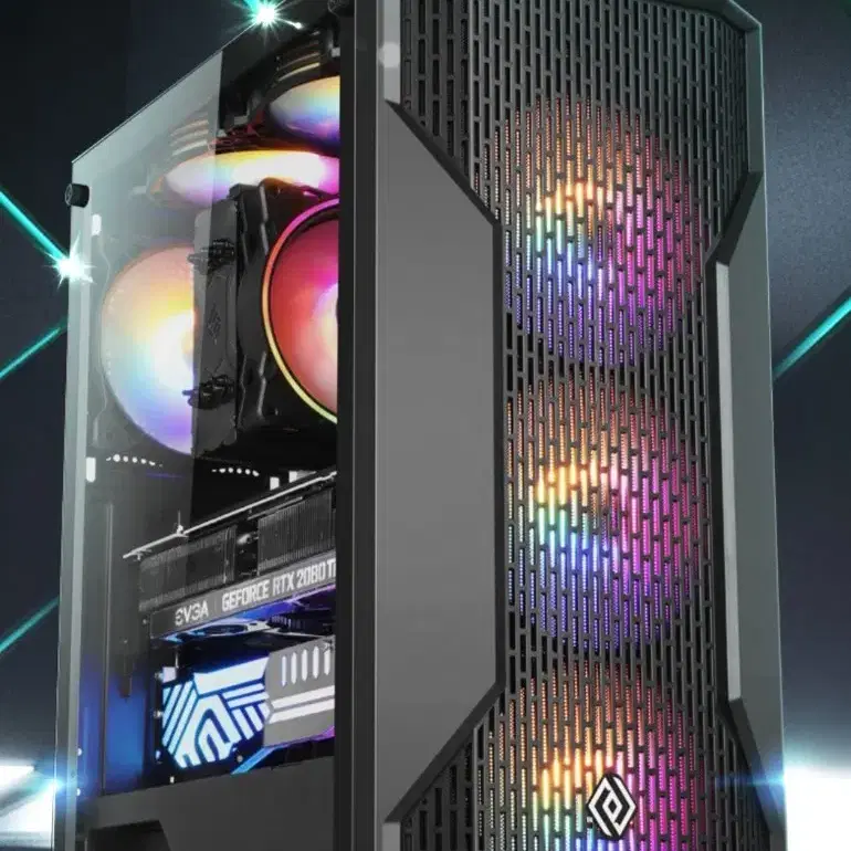 47)라이젠5 7600X + RTX5060Ti 블랙 컴퓨터