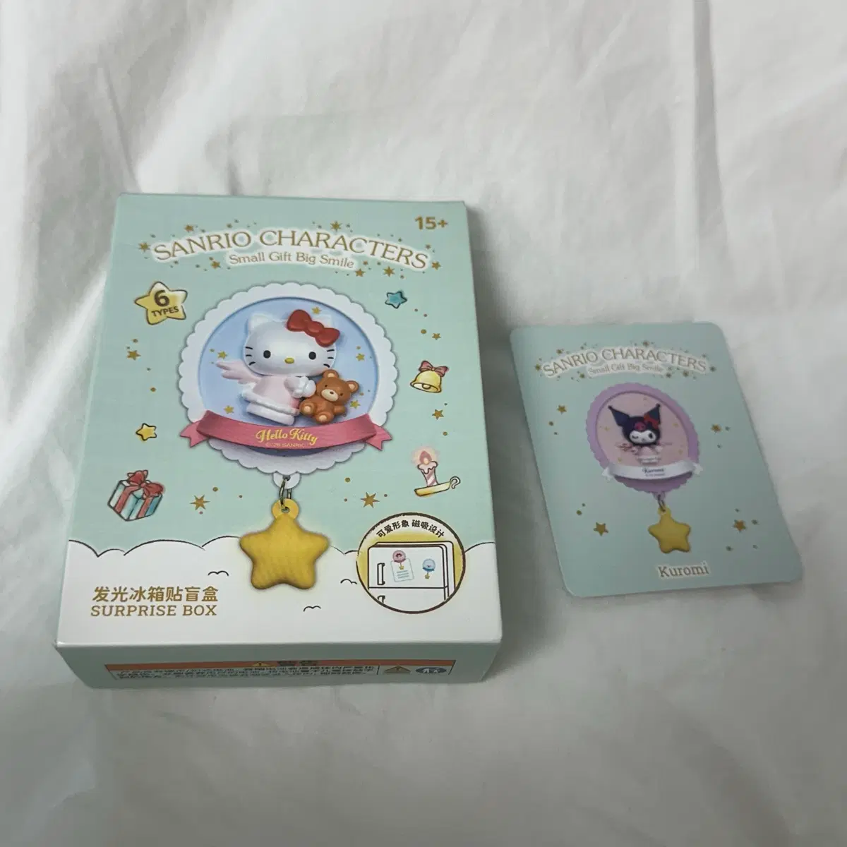 미니소 스몰 기프트 빅스마일 시리즈 입체 마그넷 쿠로미