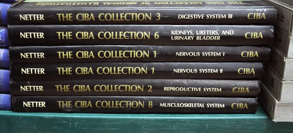 THE CIBA COLLECTION CIBA 6권 세트 의학책 중고책