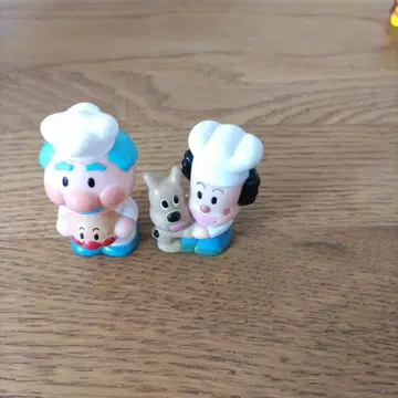 호빵맨 잼 아저씨 바타코 씨 치즈 손가락 인형 2개 세트