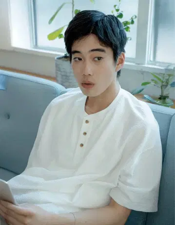 시어서커 헨리넥 T B5214