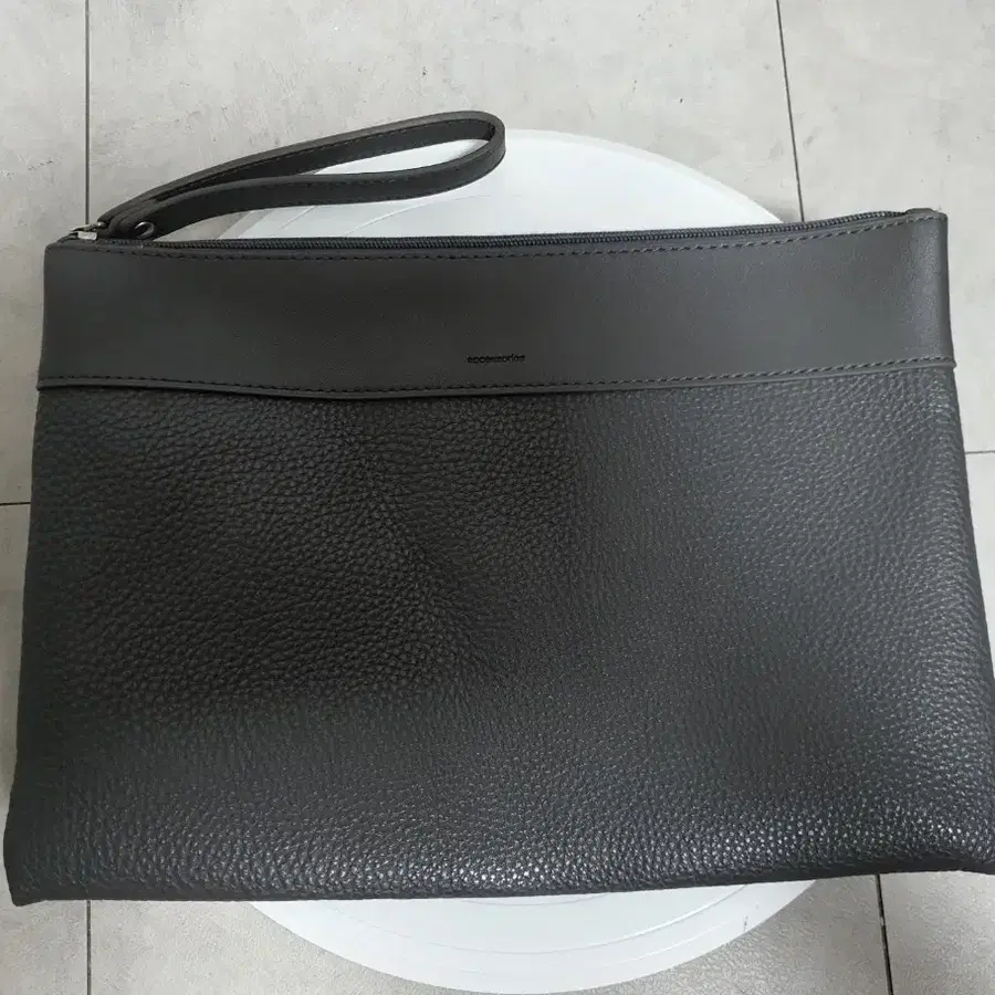 가죽 클러치백 accessories, 그레이