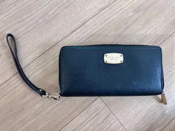 MICHAEL KORS 마이클코어스 장지갑 라운드 지퍼 블랙