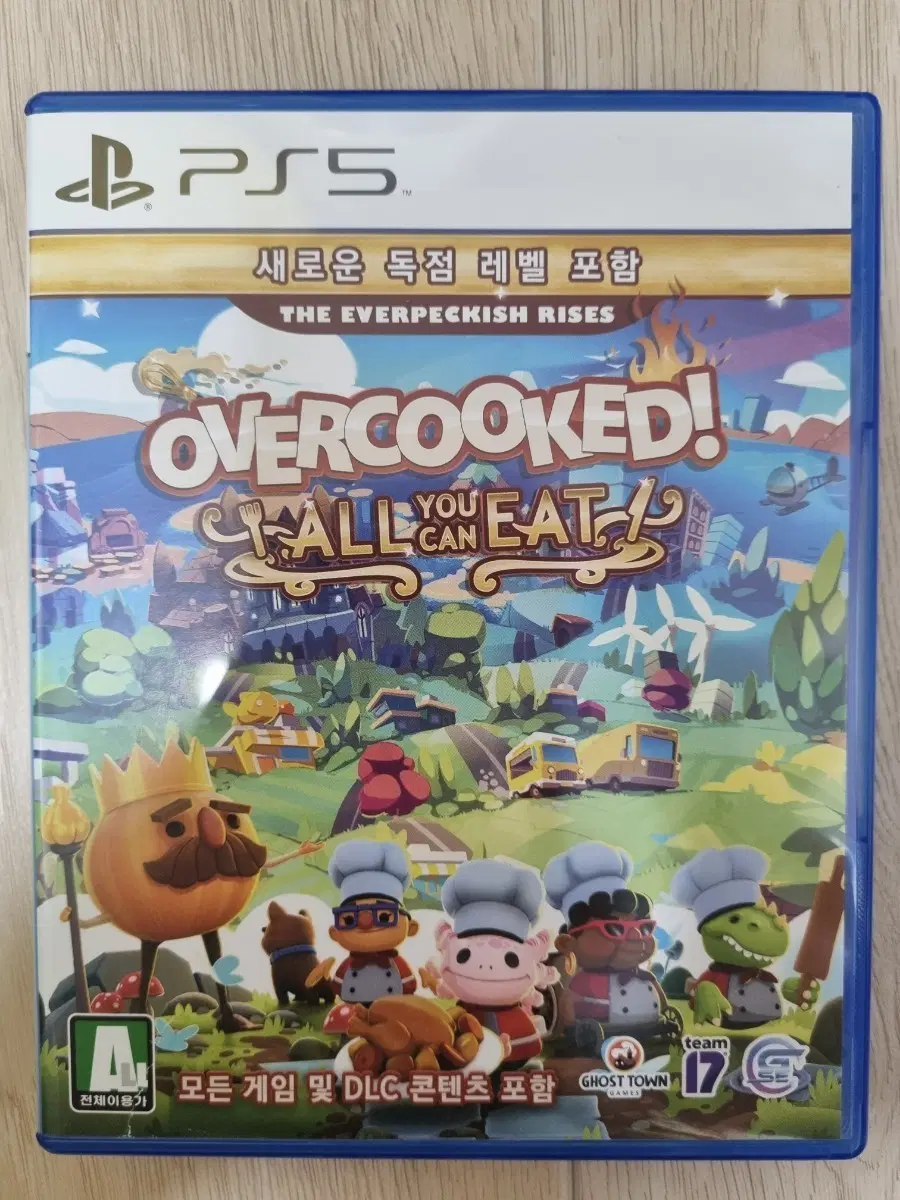 PS5 오버쿡드 올유캔잇 모든 게임 및 DLC 포함