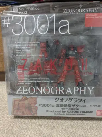 ZEONOGRAPHY #3001a 고기동형 자쿠 조니 라이덴기 자쿠