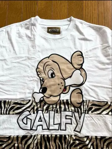 GALFY 티셔츠 제브라 패턴