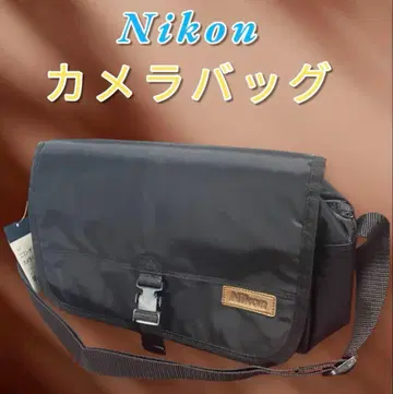 택 포함 새상품 Nikon 카메라백 숄더백/블랙
