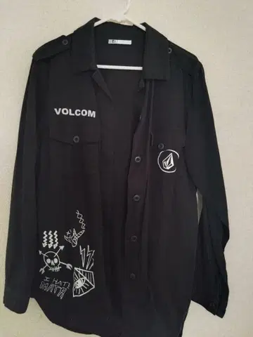 VOLCOM 자켓 블랙 남성용