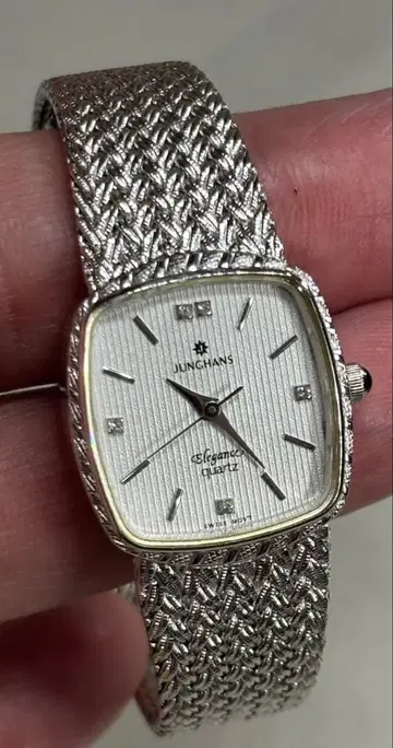 JUNGHANS Elegance Quartz 여성용 손목시계