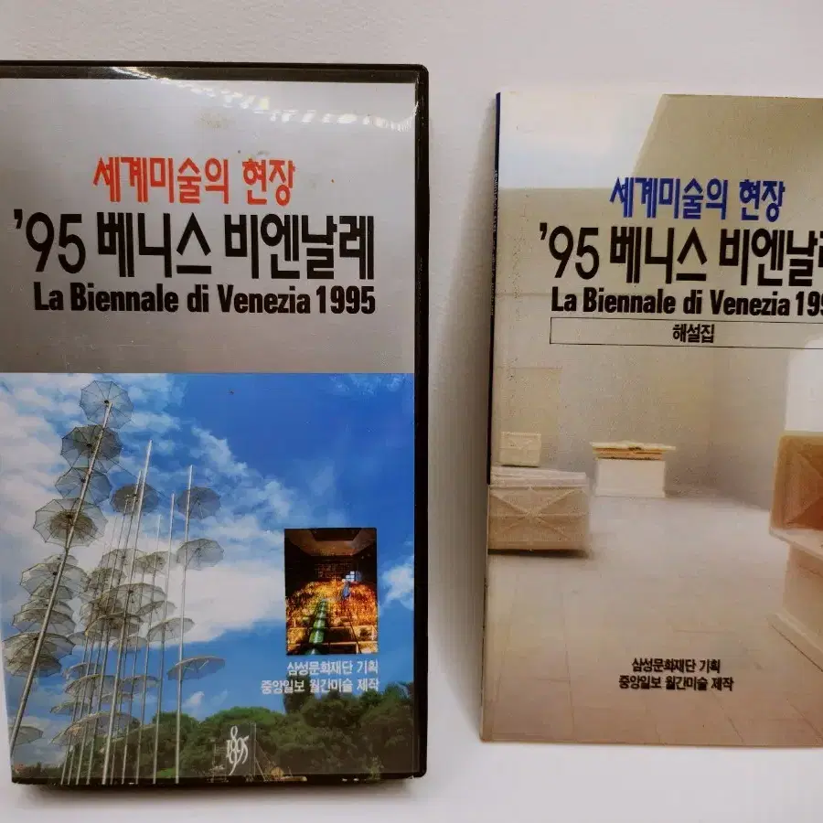 [고전완구] 1995년 베니스 비엔날레 세계미술의 현장 비디오 테이프