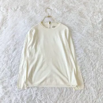 새상품급 자라 Zara Knit 긴팔 티셔츠 백 지퍼 S