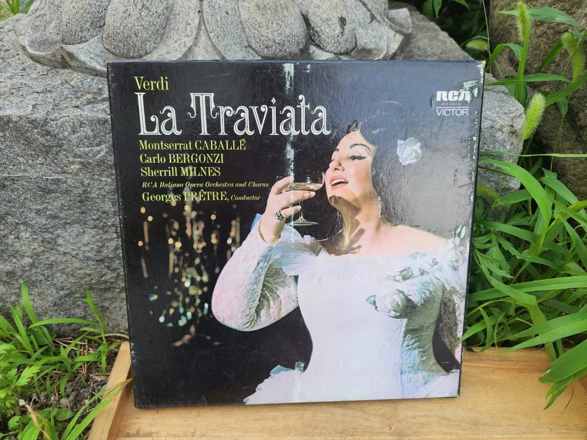 수입LP/ 주세페 베르디의 오페라 '라 트라비아타(La Traviata)