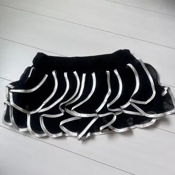 Delyle 데이라이루 헤이세이 갸루 프릴 미니스커트 히메 갸루 레어